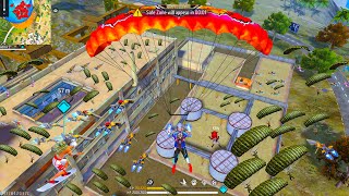 Solo Vs Squad Full Gameplay  Garena Free Fire [upl. by Siana]