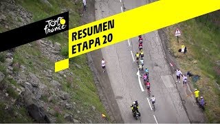 Resumen  Etapa 20  Tour de France 2019 [upl. by Emarie]