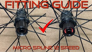 DT Swiss Micro Spline Freehub Installation Guide [upl. by Ahsimit]