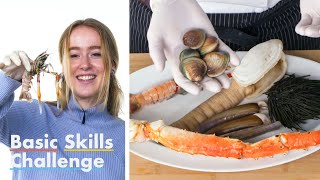 50 People Guess Shellfish Types  Epicurious [upl. by Elamef825]