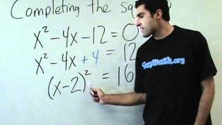 Algebra  Completing the square [upl. by Abehsat]