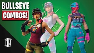 BULLSEYE COMBOS in Fortnite [upl. by Yezdnil]