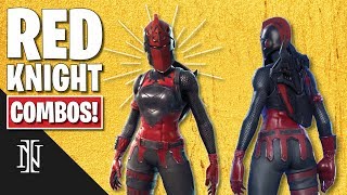 RED KNIGHT COMBOS in Fortnite [upl. by Asilenna]