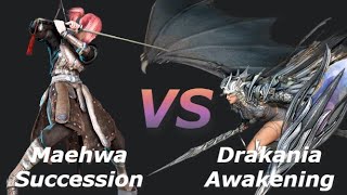 BDO  Maehwa Succession vs Drakania Awakening [upl. by Odarnoc420]