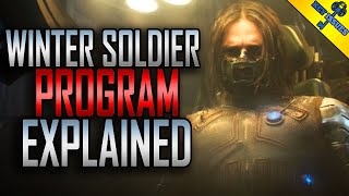 The Winter Soldier Program Explained  MCU Lore [upl. by Swisher]