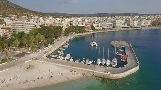 Loutraki Coastline Corinth Greece [upl. by Htial]