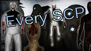 Every SCP in SCP Containment Breach v137 [upl. by Gilud84]