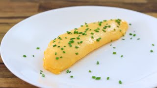 French Omelette Recipe  How to Make French Omelet [upl. by Descombes434]