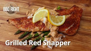 How to Cook Perfect Red Snapper on the Grill [upl. by Murielle]