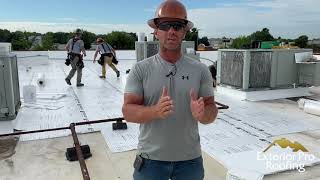 Flat Roof Repair vs Flat Roof Overlay [upl. by Atinoj527]