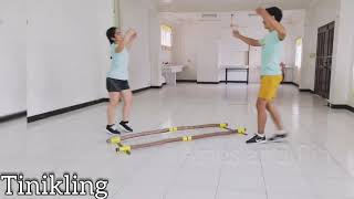 Philippine Folk dance  Tinikling partner  slow [upl. by Chaney]