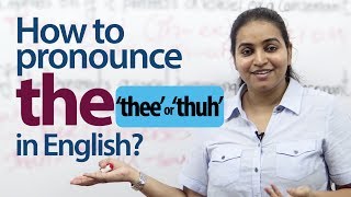 How to Pronounce quotthequot in English  English Pronunciation amp Grammar lesson [upl. by Adley556]