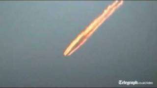 UFO in Peru Amazing video of what is thought to be a meteorite blazing across South American sky [upl. by Aiselad326]