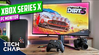 Xbox Series X on a PC Monitor TESTED 1440p 4K 120hz HDMI 21  The Tech Chap [upl. by Eimmit]