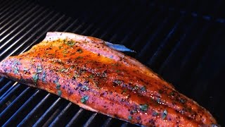 Grilled Sockeye Salmon  Christine Cushing [upl. by Krystalle902]