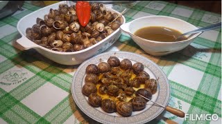 Comment Cuisiner les escargots [upl. by Swinton]