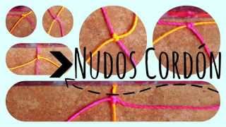 Nudos cordón ♥︎ macrame tutorial  como hacer  diy ● Knots [upl. by Htrow]