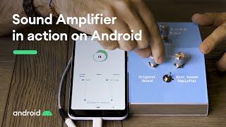 Sound Amplifier in Action on Android [upl. by Kelly704]