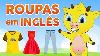 Roupas em inglês  Nome das roupas em inglês [upl. by Htyderem]