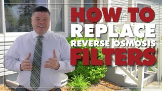 How To Replace Reverse Osmosis Filters [upl. by Sandye]