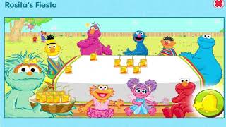 Sesame Street Games  Sesame Street Rositas Fiesta [upl. by Bihas]