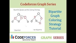 Codeforces Graph Series Bipartite Graph Tutorial 2Coloring Strategy [upl. by Myles]