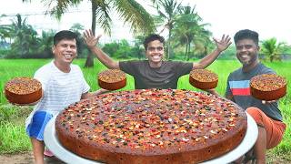 PLUM CAKE  50 Kg Biggest Plum Cake Recipe  Christmas Plum Cake Making [upl. by Kunin]