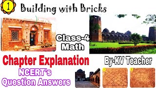 Building With Bricks Page 16  Chapter 1 Explanation and NCERT Question Answers Class4 Maths [upl. by Anabelle]