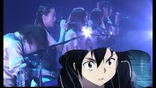 Sword Art Online OST Orchestra Live Yuki Kajura  Swordland [upl. by Akyeluz]