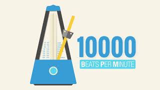 10 000 BPM Metronome  The BLuetiFuLL MeTRoNoME [upl. by Odla]