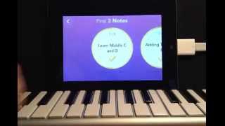 How to use quotSimply Pianoquot by Joytunes app [upl. by Adniram]