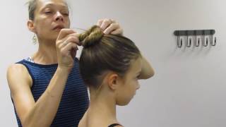 Theatre Arts Ballet Bun Tutorial [upl. by Llevart734]