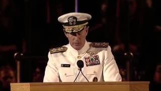 Navy Seal Admiral Shares Reasons to Make Bed Everyday [upl. by Ahgem]