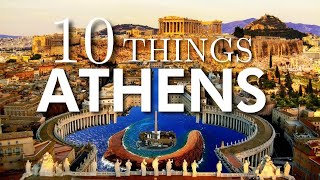 Top 10 Things To Do in Athens Greece [upl. by Lani]