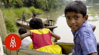 During Floods Floating Schools Bring the Classroom to Students [upl. by Steffi]