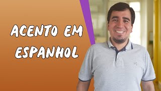 Acento em Espanhol  Brasil Escola [upl. by Nylarahs]