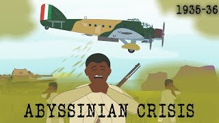 The Italian invasion of Abyssinia 193536 [upl. by Afrika]