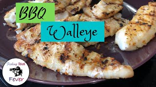 BBQ Walleye How to grill walleye on the bbq [upl. by Acysej]