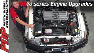 Toyota Landcruiser 70 series Engine Bay Upgrades [upl. by Ettenahs]