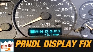 How To Fix PRNDL Odometer Display on GM Trucks [upl. by Ellesig]