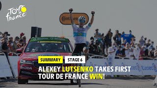 TDF2020  Stage 6  Highlights [upl. by Leasi]