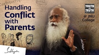 How Do We Handle Conflict With Parents – Sadhguru [upl. by Rizan167]