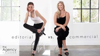 How To  Pose Like a Model  Editorial vs Commercial [upl. by Wimsatt409]