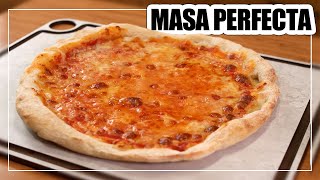 🍕MASA de PIZZA CASERA levado LENTO  24 HORAS [upl. by Lehcyar967]