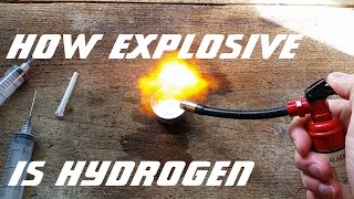 How explosive is hydrogen [upl. by Werbel322]