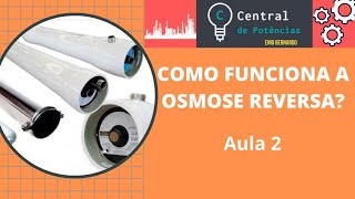 Osmose Reversa como funciona quotAULA 2quot [upl. by Alrahc31]