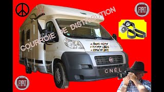 FIAT ducato Comment changer la courroie de distribution [upl. by Chemush727]