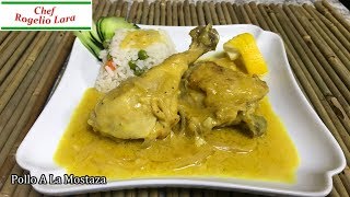 Cómo Hacer Pollo A La Mostaza Receta Deliciosa [upl. by Elsey]