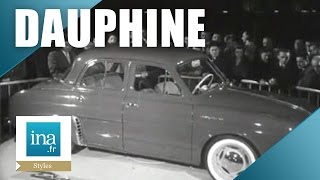 Voici la nouvelle Dauphine Renault  Archive INA [upl. by Ilak]