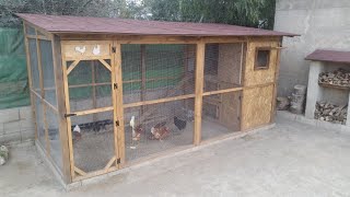 como hacer un gallinero wooden chicken coop [upl. by Saideman380]